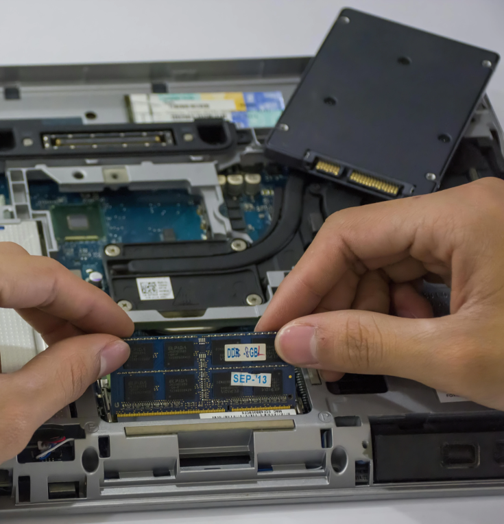 Antes de la reparación