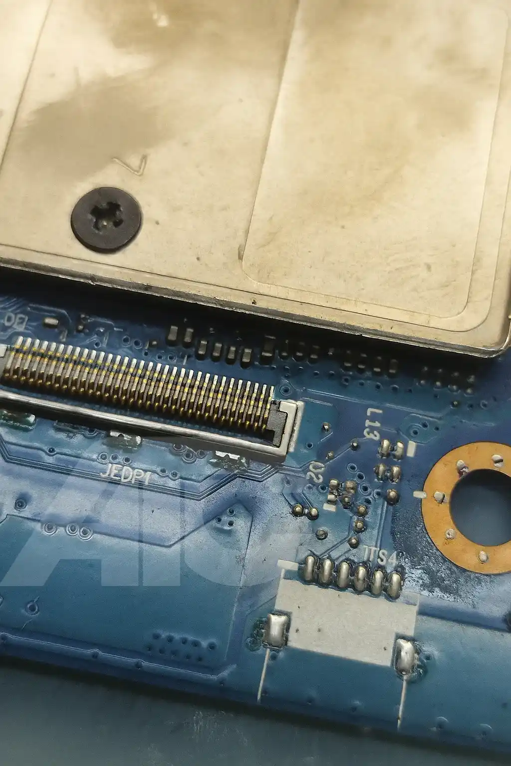 Antes de la reparación