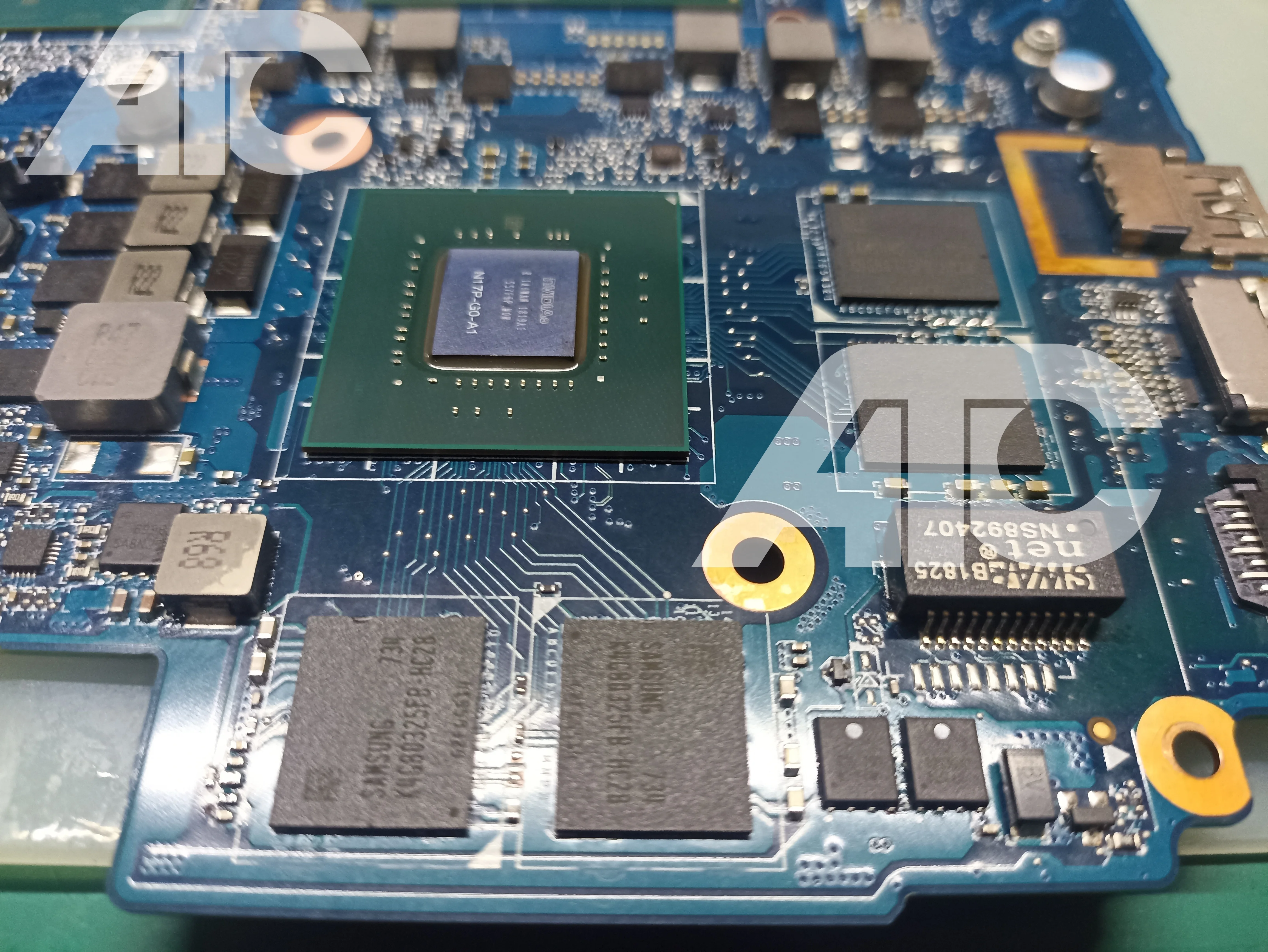 Antes de la reparación