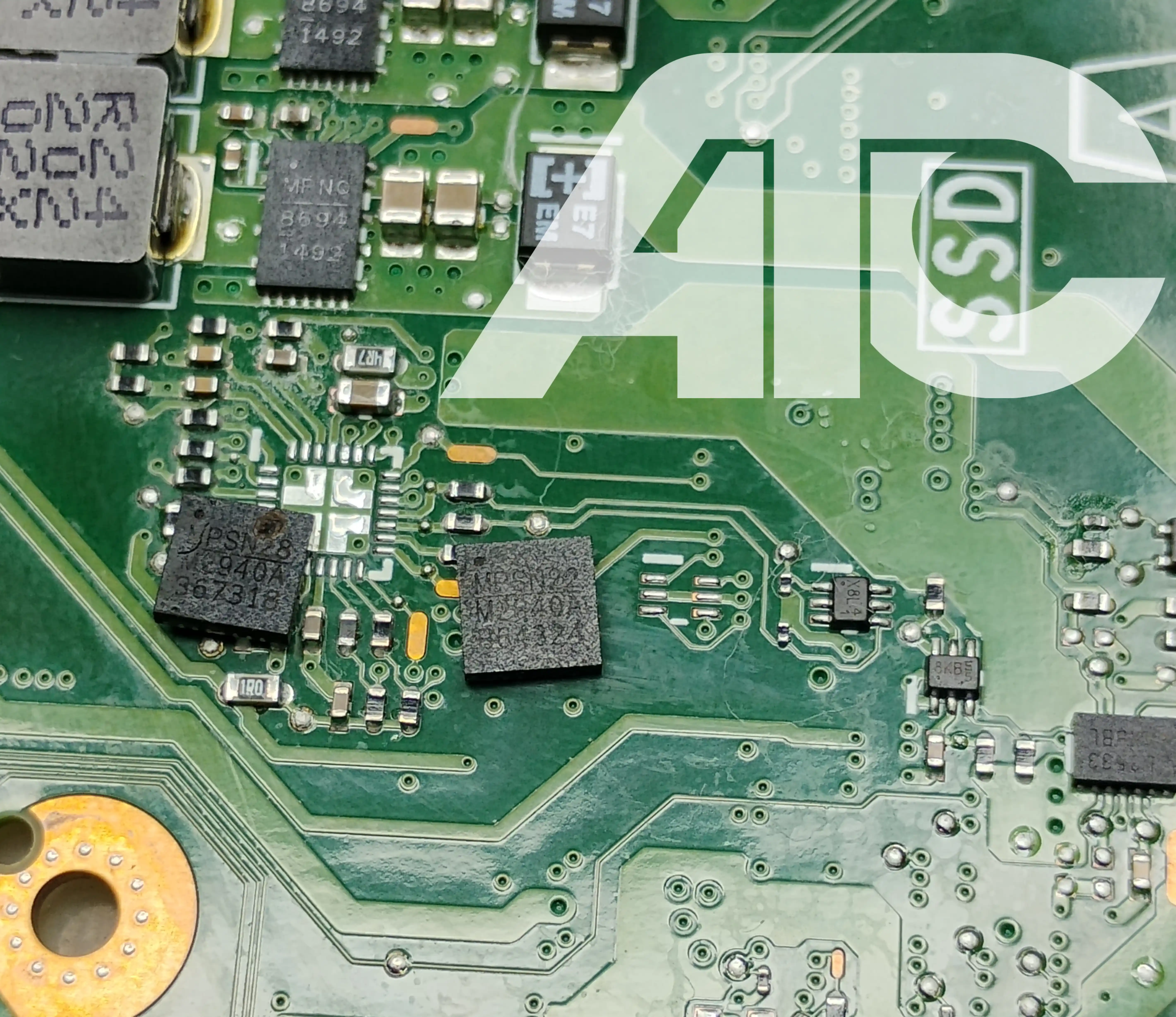 Antes de la reparación